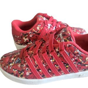 K- Swiss Angry Birds Red 10 Years Collector's Kids Boys Girls Sneakers